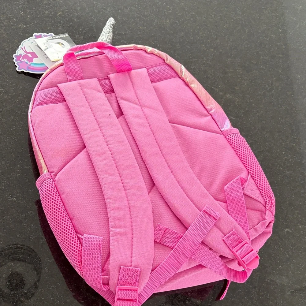 Pink Unicorn Backpack Set - Picture 2 of 3